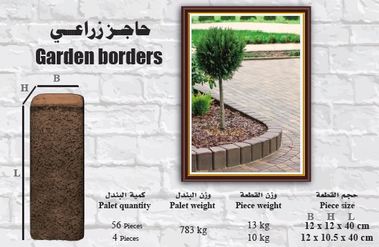 Gives the ability to create rounded corners around the plants in several areas of the garden.